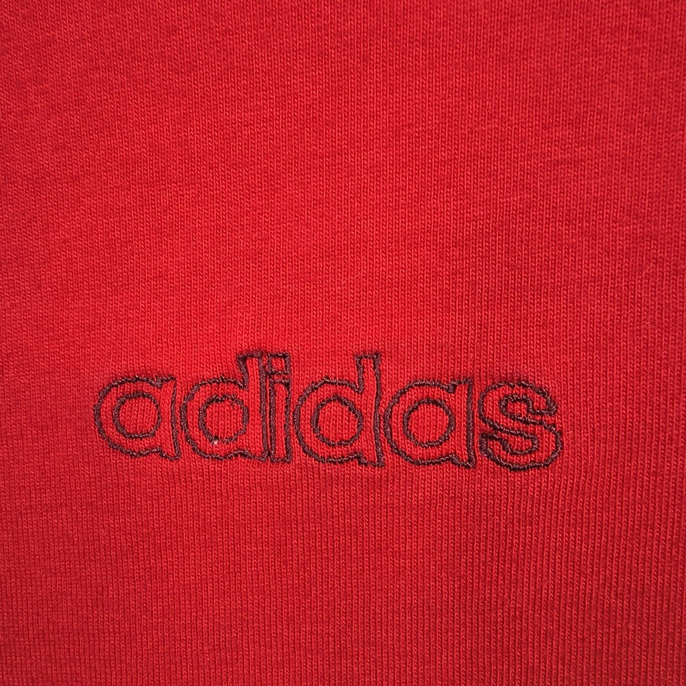Adidas Originals Mens Red Trefoil Graphic T-Shirt XL Chinese New‎ Year Spellout - Picture 10 of 11